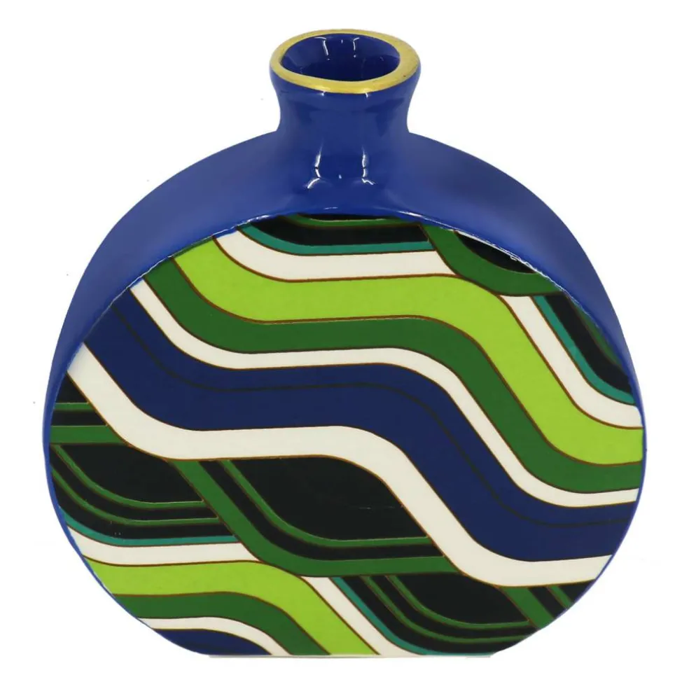 Jonathan Adler x Michaels 6.25" Blue & Green Ceramic Vase