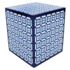 Jonathan Adler x Michaels 6.25" Blue & White Square Pattern Tabletop Box