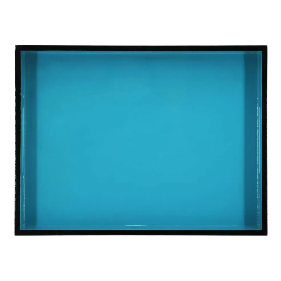 Jonathan Adler x Michaels 15.75" Blue & Black Tabletop Tray