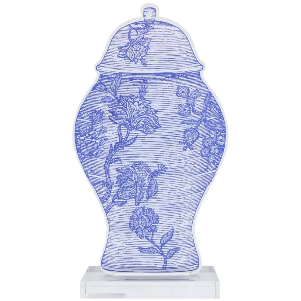 Jonathan Adler x Michaels 8" Blue Pompidou Ceramic Plate