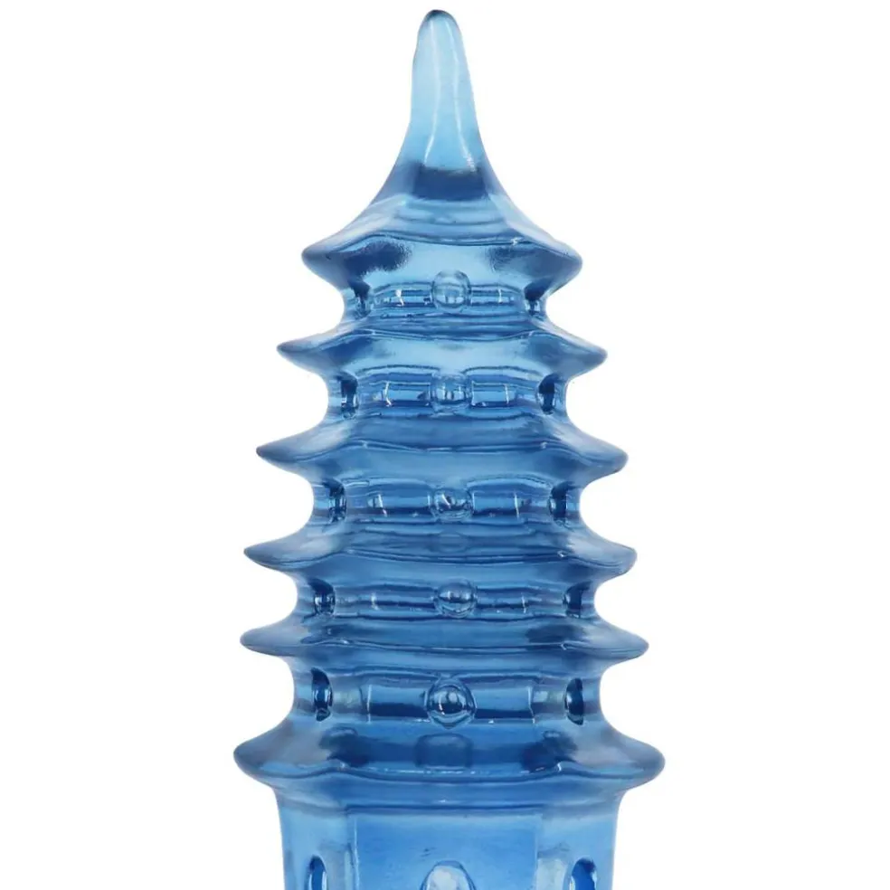 Jonathan Adler x Michaels 9.75" Blue Pagoda Tabletop Décor