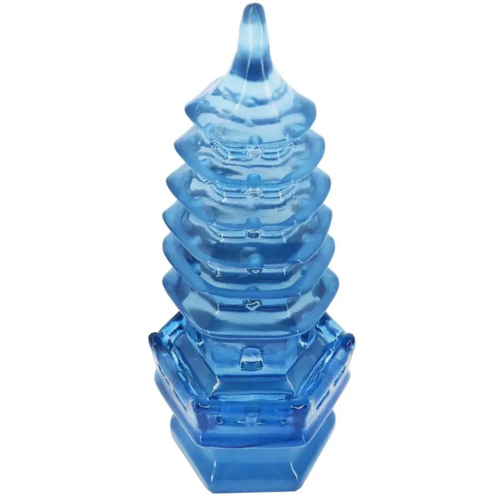 Jonathan Adler x Michaels 9.75" Blue Pagoda Tabletop Décor