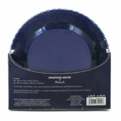 Jonathan Adler x Michaels Blue Plastic Plates Set
