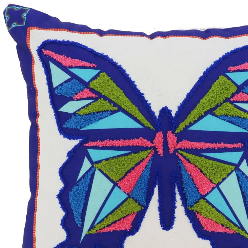 Jonathan Adler x Michaels 18" Butterfly Embroidered Pillow