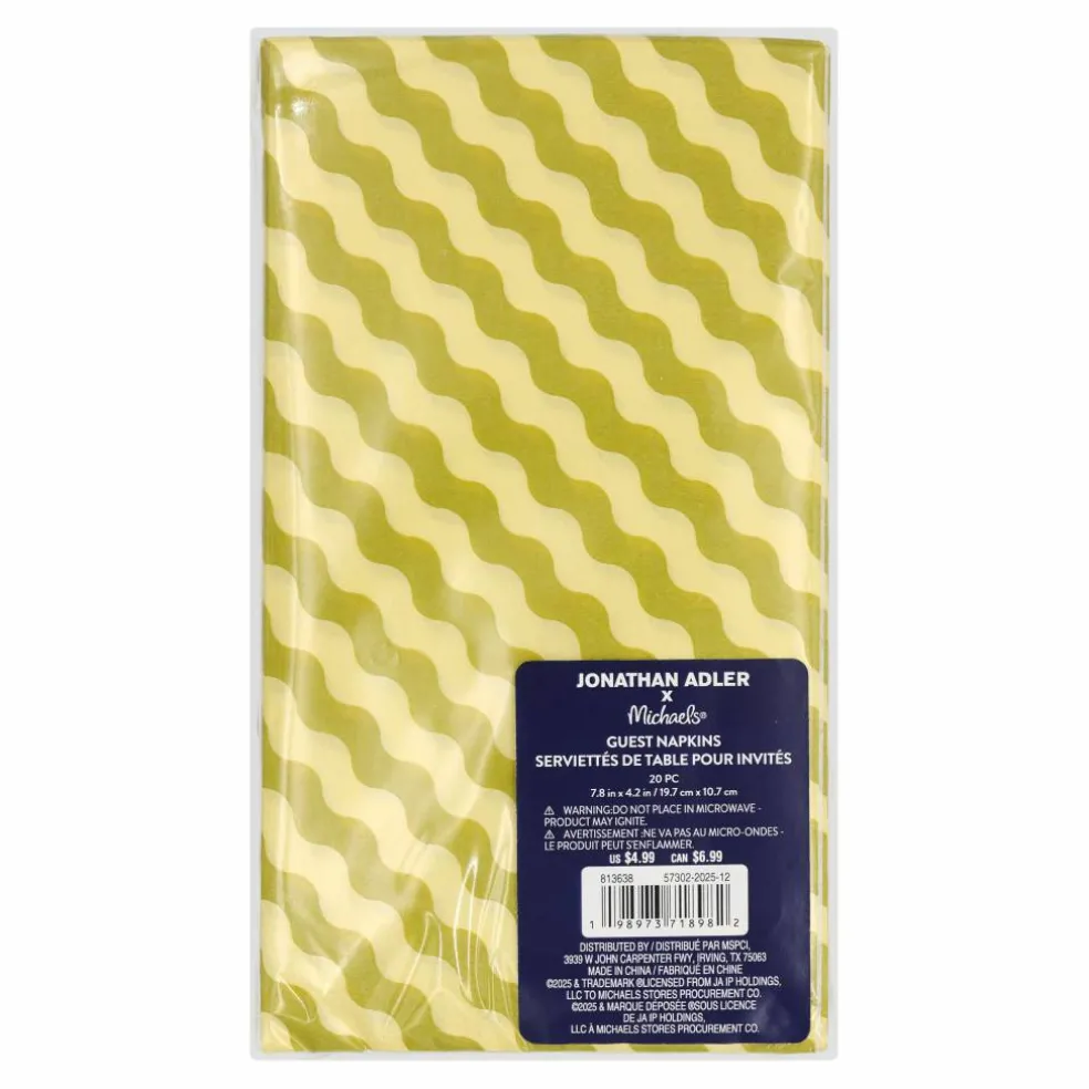 Jonathan Adler x Michaels Cabana Service Guest Napkins, 20ct.