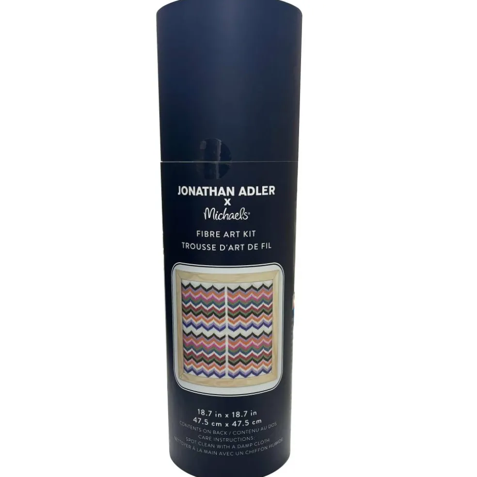Jonathan Adler x Michaels Chevron Pattern Fibre Art Kit