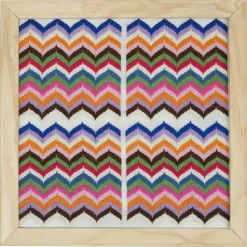 Jonathan Adler x Michaels Chevron Pattern Fibre Art Kit
