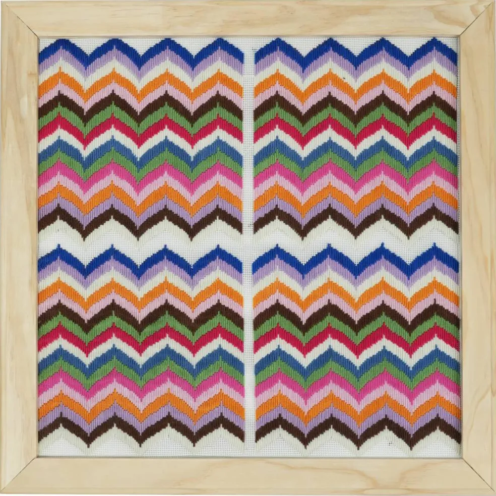 Jonathan Adler x Michaels Chevron Pattern Fibre Art Kit