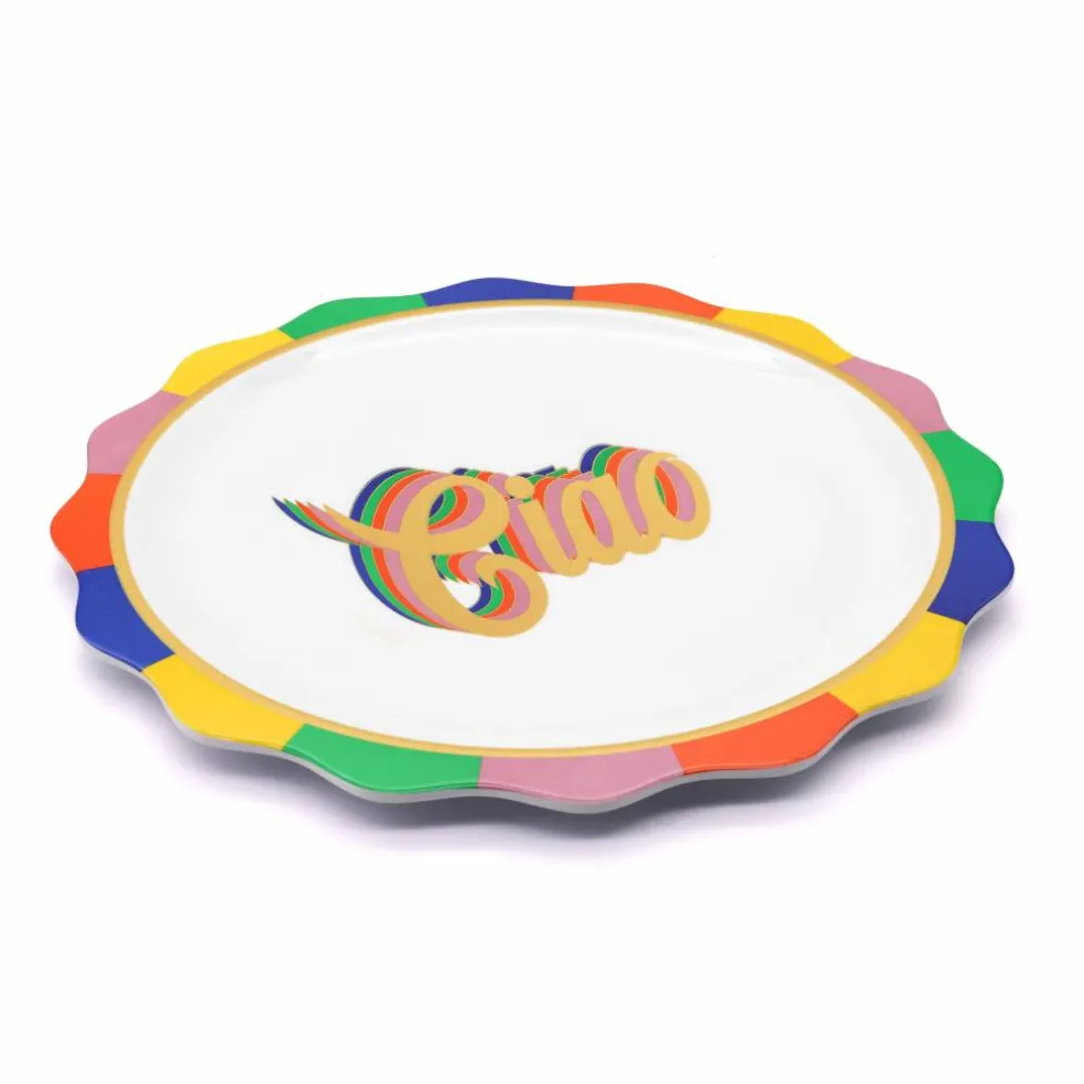 Jonathan Adler x Michaels 15" Ciao Melamine Serving Platter