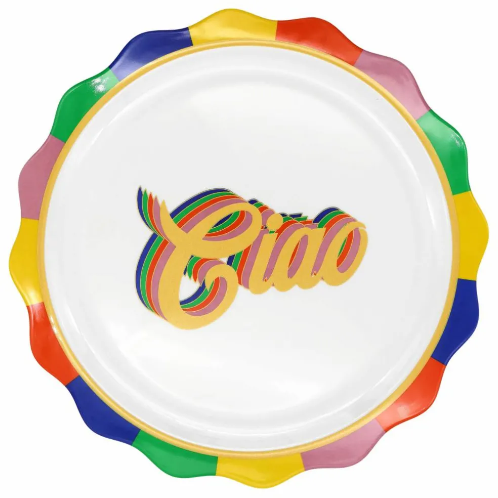 Jonathan Adler x Michaels 15" Ciao Melamine Serving Platter