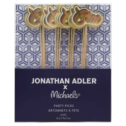 Jonathan Adler x Michaels Ciao Party Picks, 12ct.