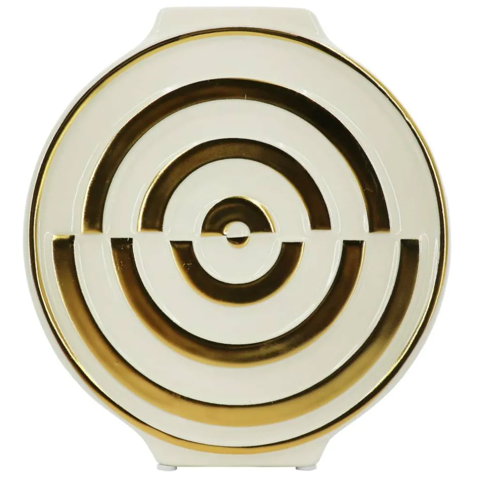 Jonathan Adler x Michaels 7" Circular Optical Illusion Ceramic Vase