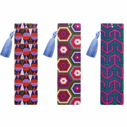 Jonathan Adler x Michaels Dark Print Diamond Art Bookmark Kit