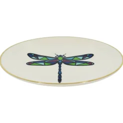 Jonathan Adler x Michaels 6" Dragonfly Ceramic Plate