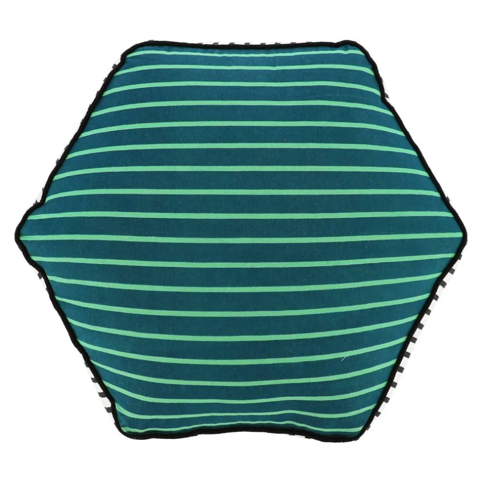 Jonathan Adler x Michaels 16" Embroidered Hexagon Pillow
