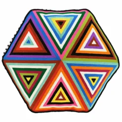 Jonathan Adler x Michaels 16" Embroidered Hexagon Pillow
