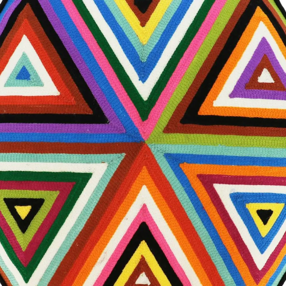 Jonathan Adler x Michaels 16" Embroidered Hexagon Pillow