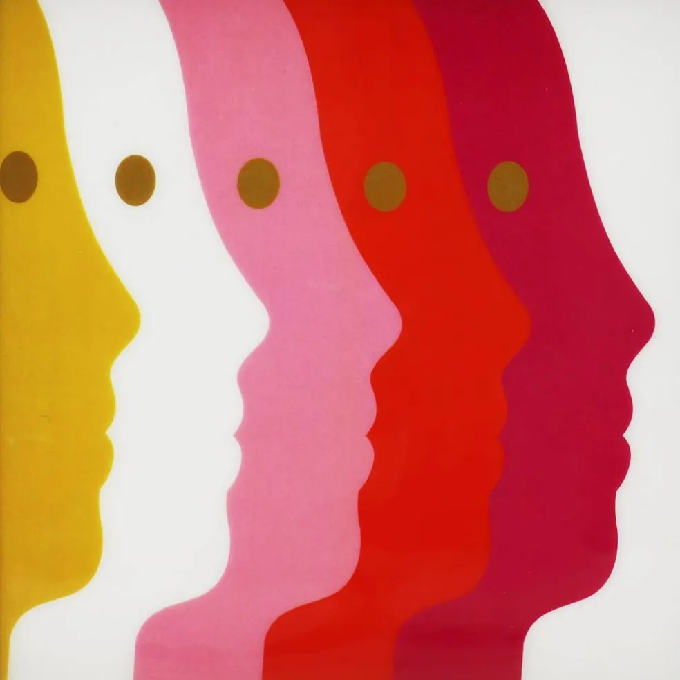 Jonathan Adler x Michaels 8" Faces Metal Tabletop Tray