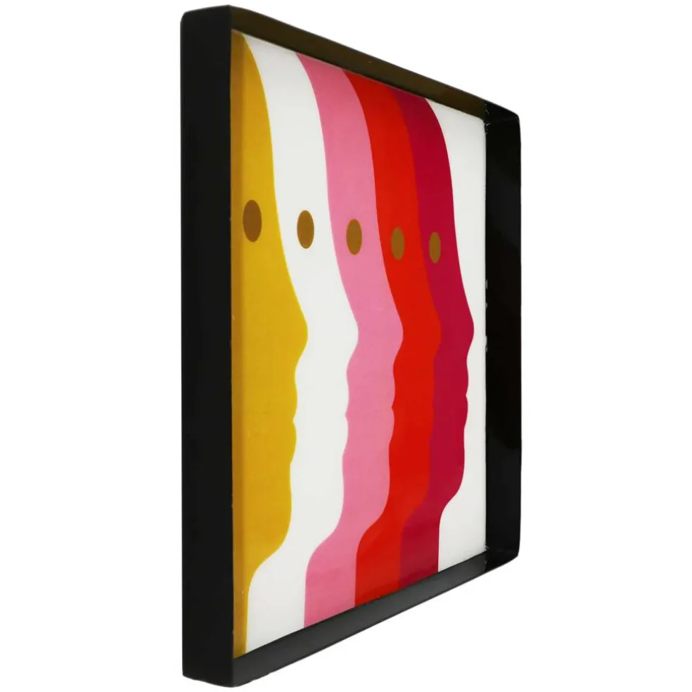 Jonathan Adler x Michaels 8" Faces Metal Tabletop Tray