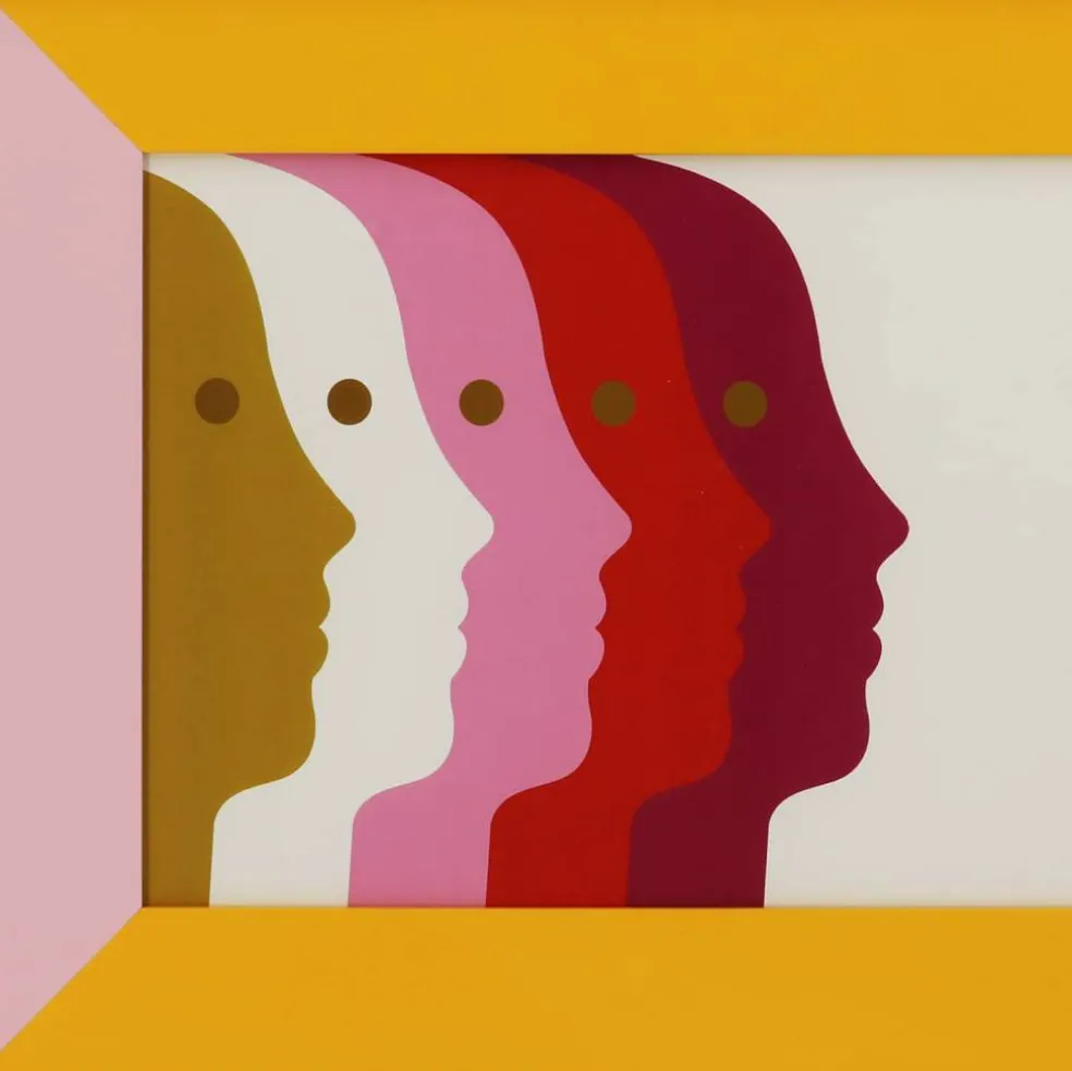 Jonathan Adler x Michaels 18.5" Faces Wall Art