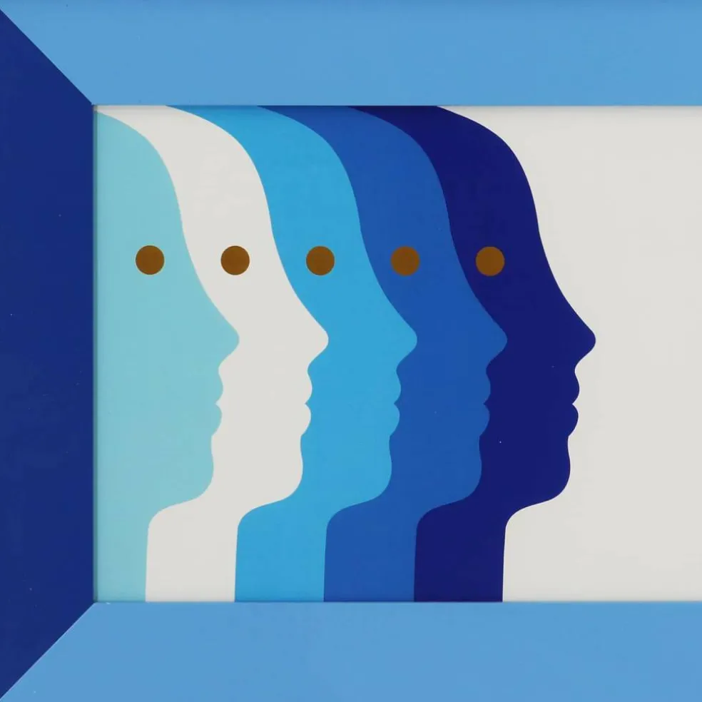 Jonathan Adler x Michaels 18.5" Faces Wall Art