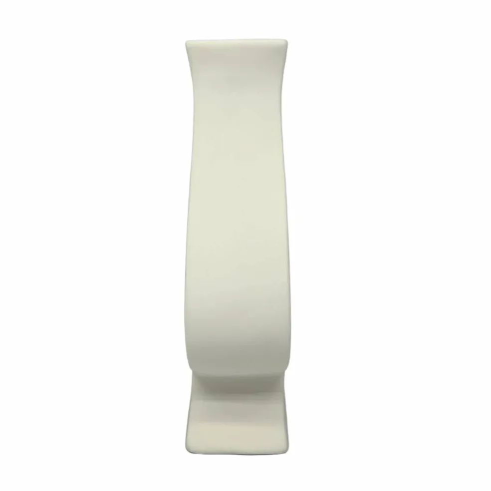 Jonathan Adler x Michaels 11.75" Flat DIY Ceramic Trumpet Vase