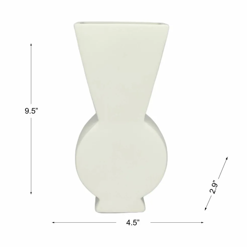 Jonathan Adler x Michaels 9.5" Flat DIY Ceramic Beaker Vase