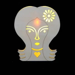 Jonathan Adler x Michaels 5.75" Free Love Flower Child DIY LED Wood Décor