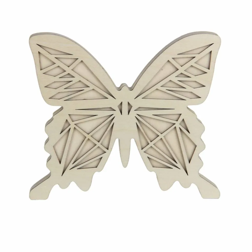 Jonathan Adler x Michaels 7.75" Geometric Butterfly DIY Wood Décor