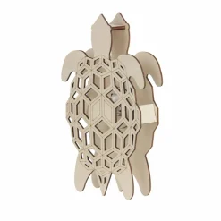 Jonathan Adler x Michaels 7.75" Geometric Turtle DIY LED Wood Décor