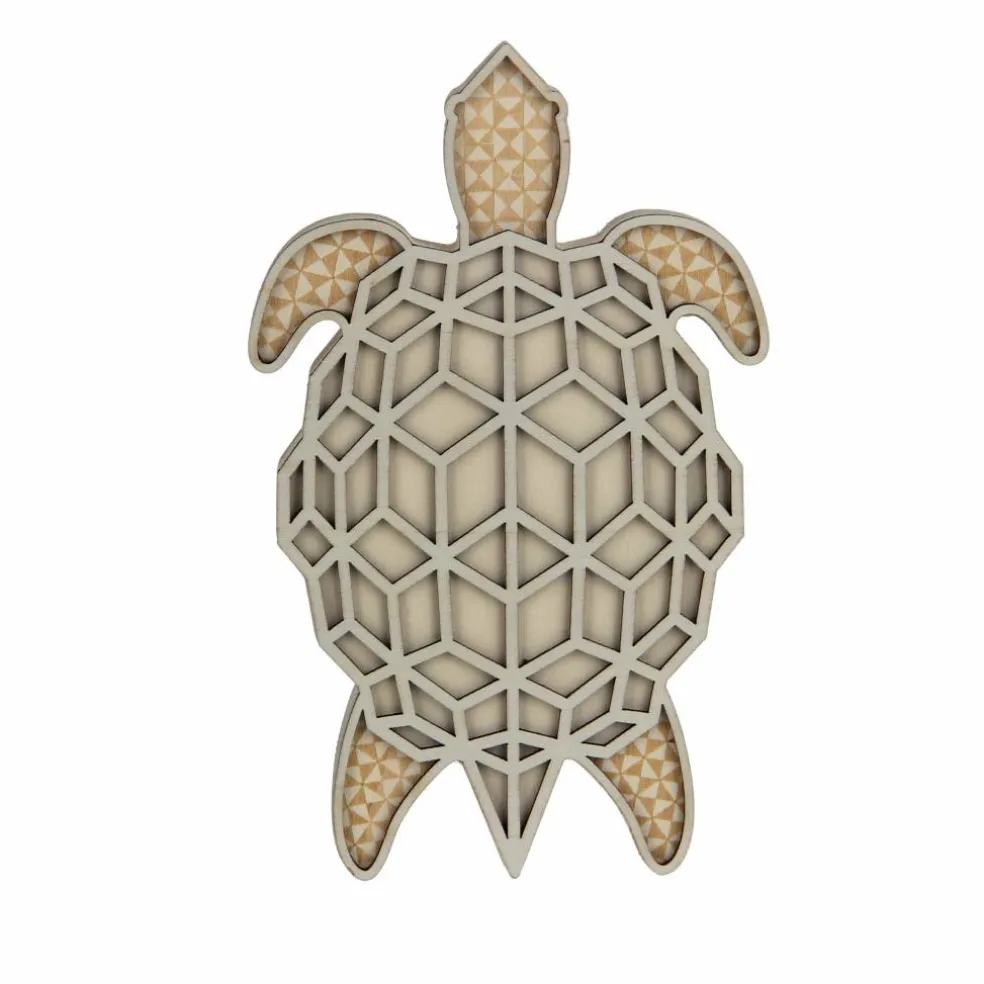 Jonathan Adler x Michaels 7.75" Geometric Turtle DIY Wood Décor
