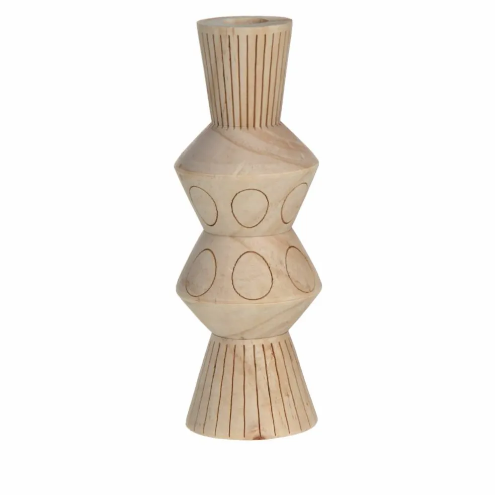 Jonathan Adler x Michaels 6.75" Geometric Bowtie DIY Tiered Pinewood Vase