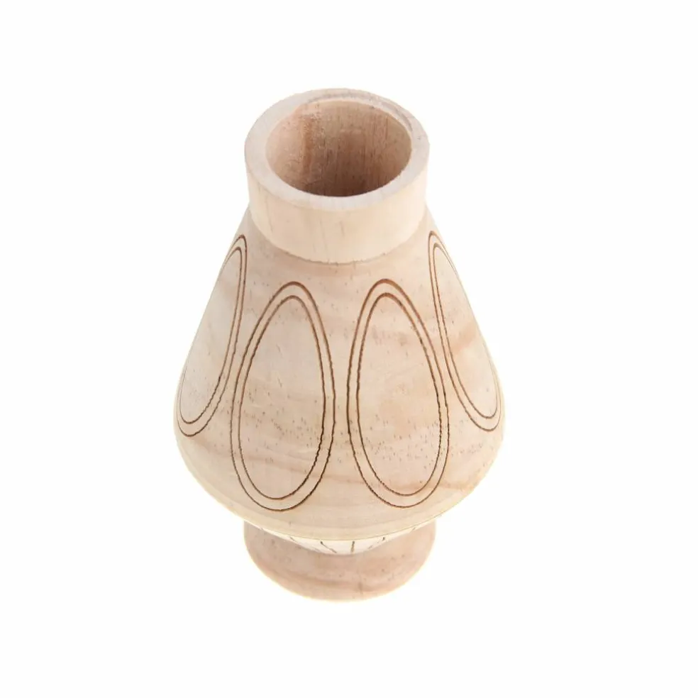 Jonathan Adler x Michaels 5" Geometric Lamp DIY Pinewood Vase