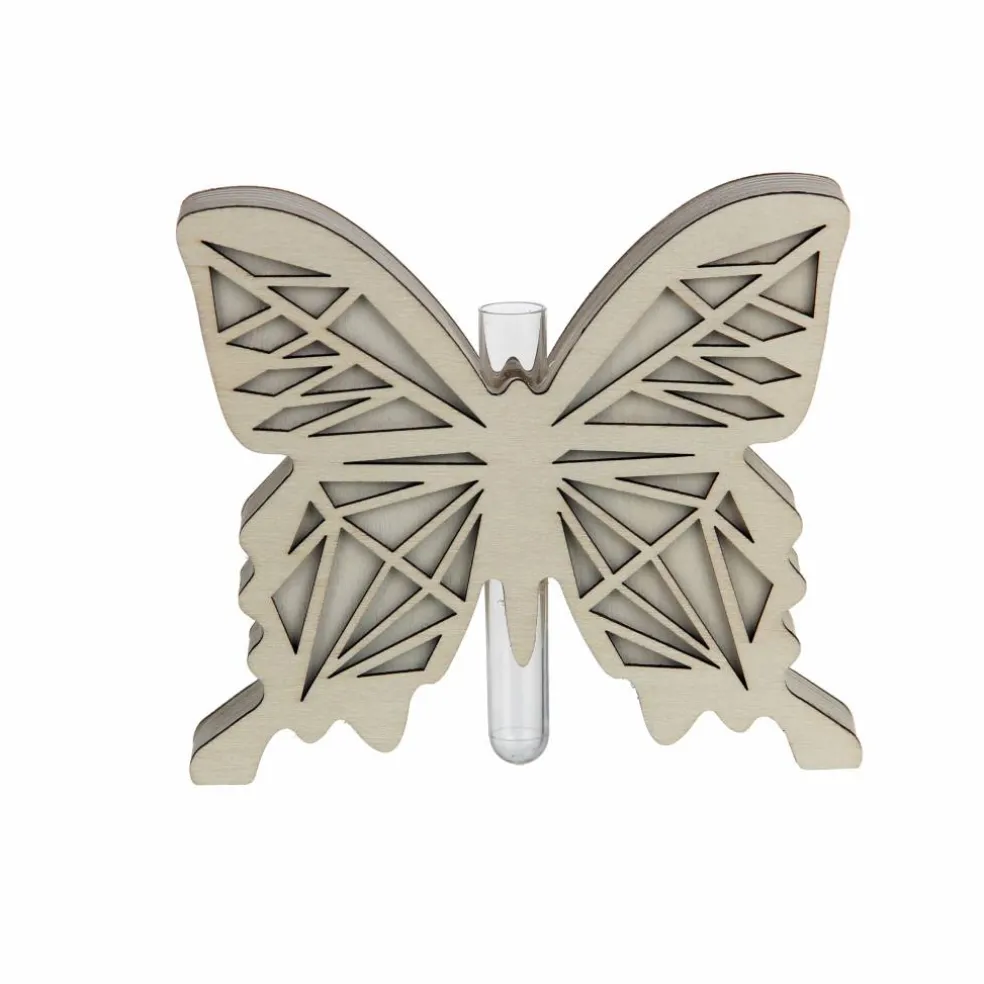 Jonathan Adler x Michaels 5.75" Geometric Butterfly DIY Wood Vase