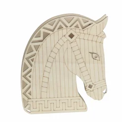 Jonathan Adler x Michaels 5.75" Greek Horse DIY LED Wood Décor