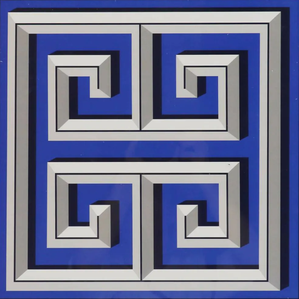 Jonathan Adler x Michaels 14.5" Greek Key Wall Art