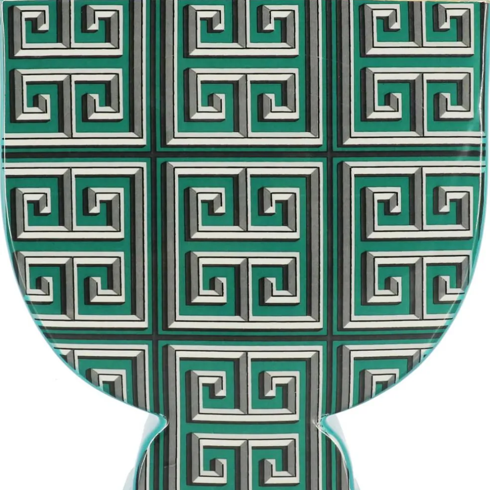 Jonathan Adler x Michaels 10" Green Greek Key Ceramic Vase