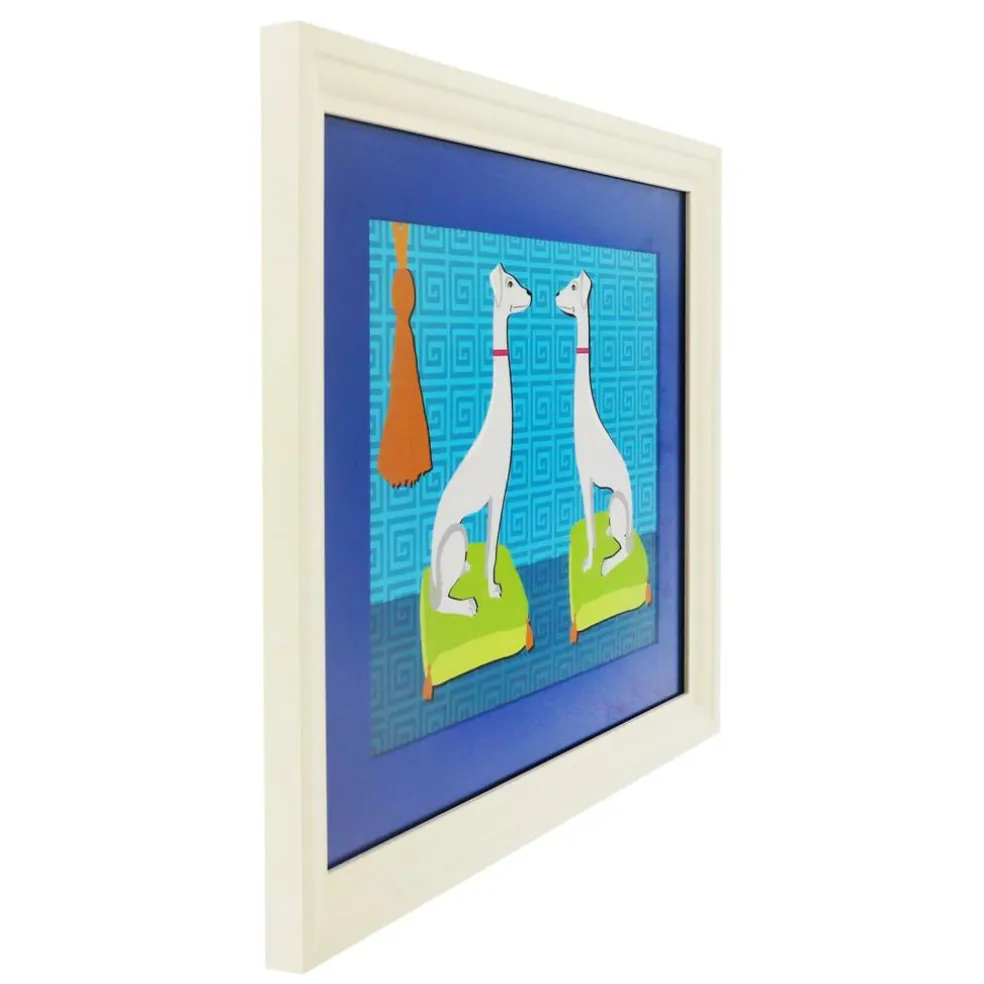 Jonathan Adler x Michaels 22.5" Greyhound Dog Pair Wall Art