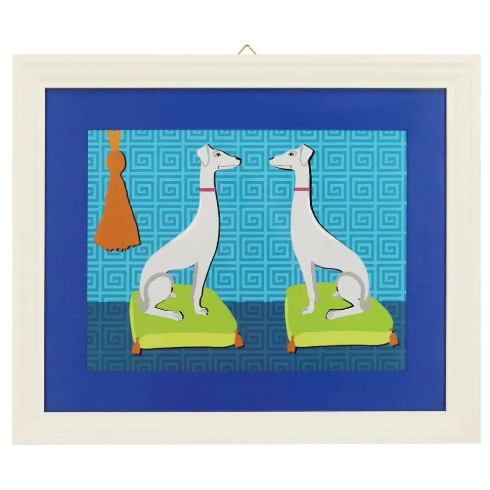Jonathan Adler x Michaels 22.5" Greyhound Dog Pair Wall Art