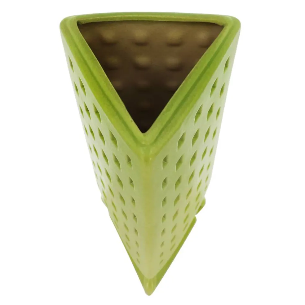 Jonathan Adler x Michaels 14.5" Green Tri Ceramic Vase