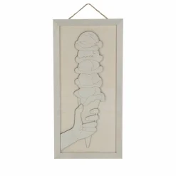Jonathan Adler x Michaels 15.5" Ice Cream DIY Wood Plaque