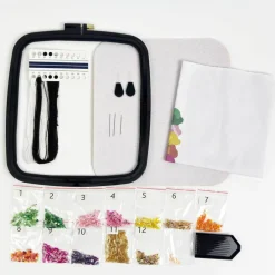 Jonathan Adler x Michaels Ice Cream Cone Bead Embroidery Kit