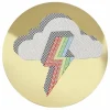 Jonathan Adler x Michaels 7.75" Lightning Rainbow Diamond Art Wall Décor Kit