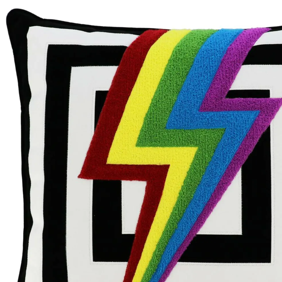 Jonathan Adler x Michaels 21" Lightning Logo Pillow