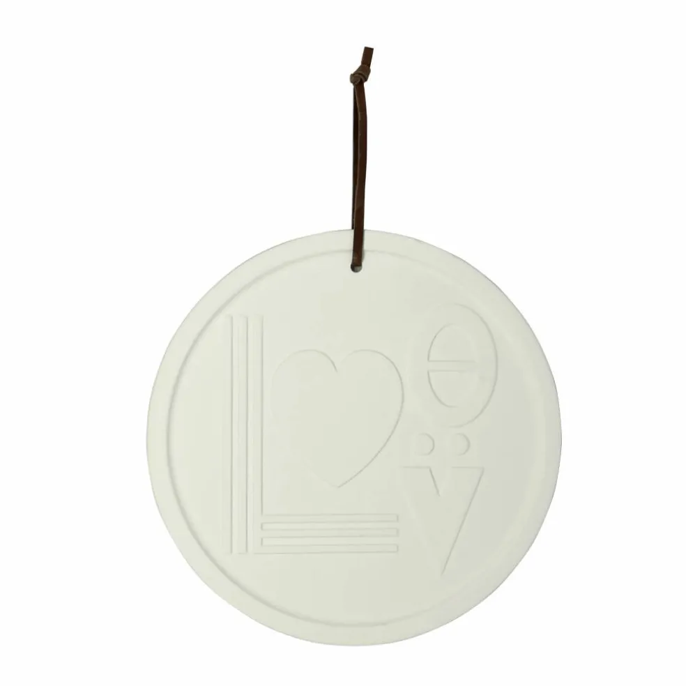 Jonathan Adler x Michaels 8" Love DIY Round Ceramic Plaque