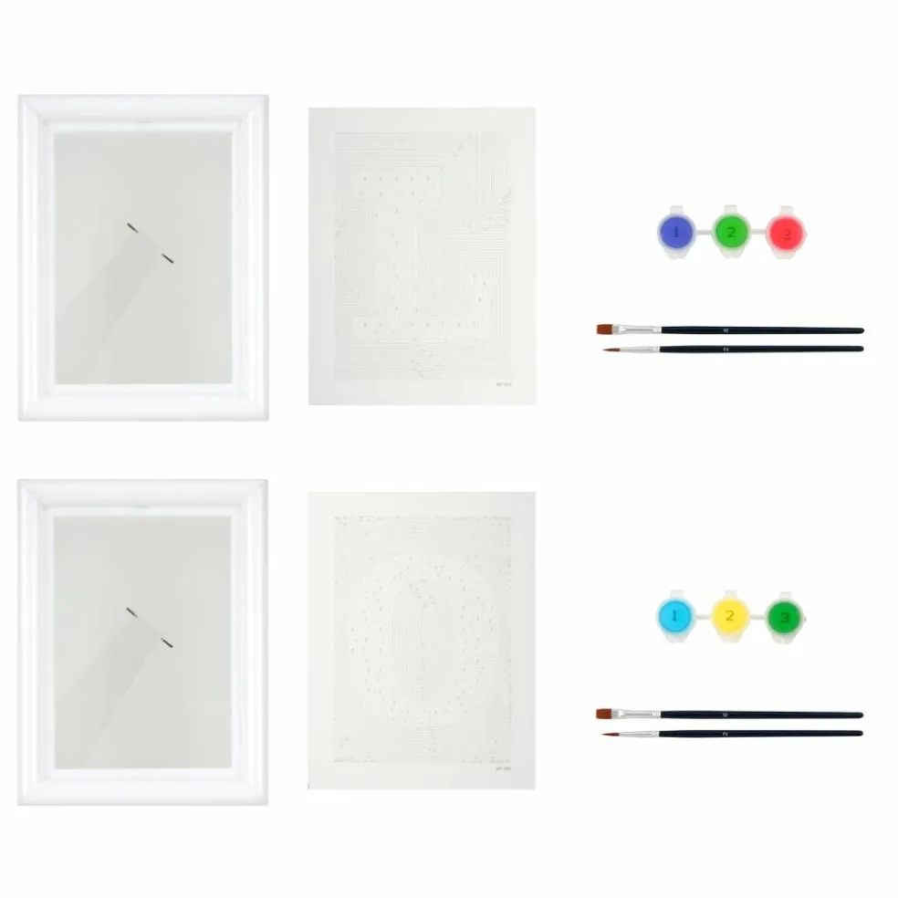 Jonathan Adler x Michaels LOVE Paint-By-Number Framed Gallery Kit