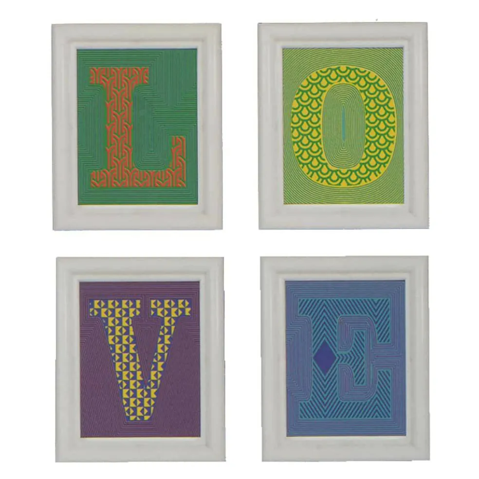 Jonathan Adler x Michaels LOVE Paint-By-Number Framed Gallery Kit