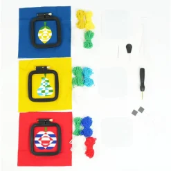 Jonathan Adler x Michaels Op Art Fruit Punch Needle Décor Kit