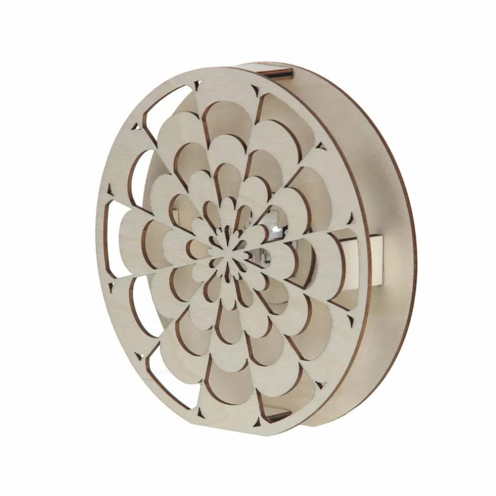 Jonathan Adler x Michaels 5.75" Op Art Flower DIY LED Wood Décor