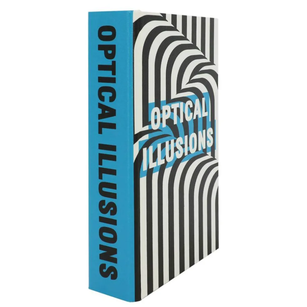 Jonathan Adler x Michaels 9.5" Optical Illusions Tabletop Book Box